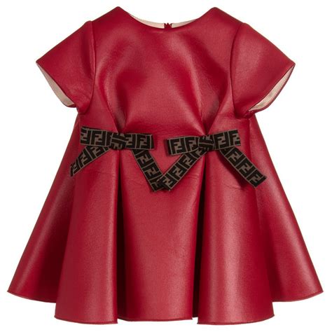 girls fendi dresses|children Fendi raincoat.